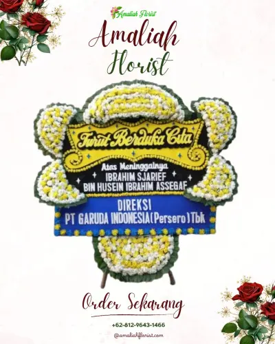 Papan Bunga Duka di Citeko